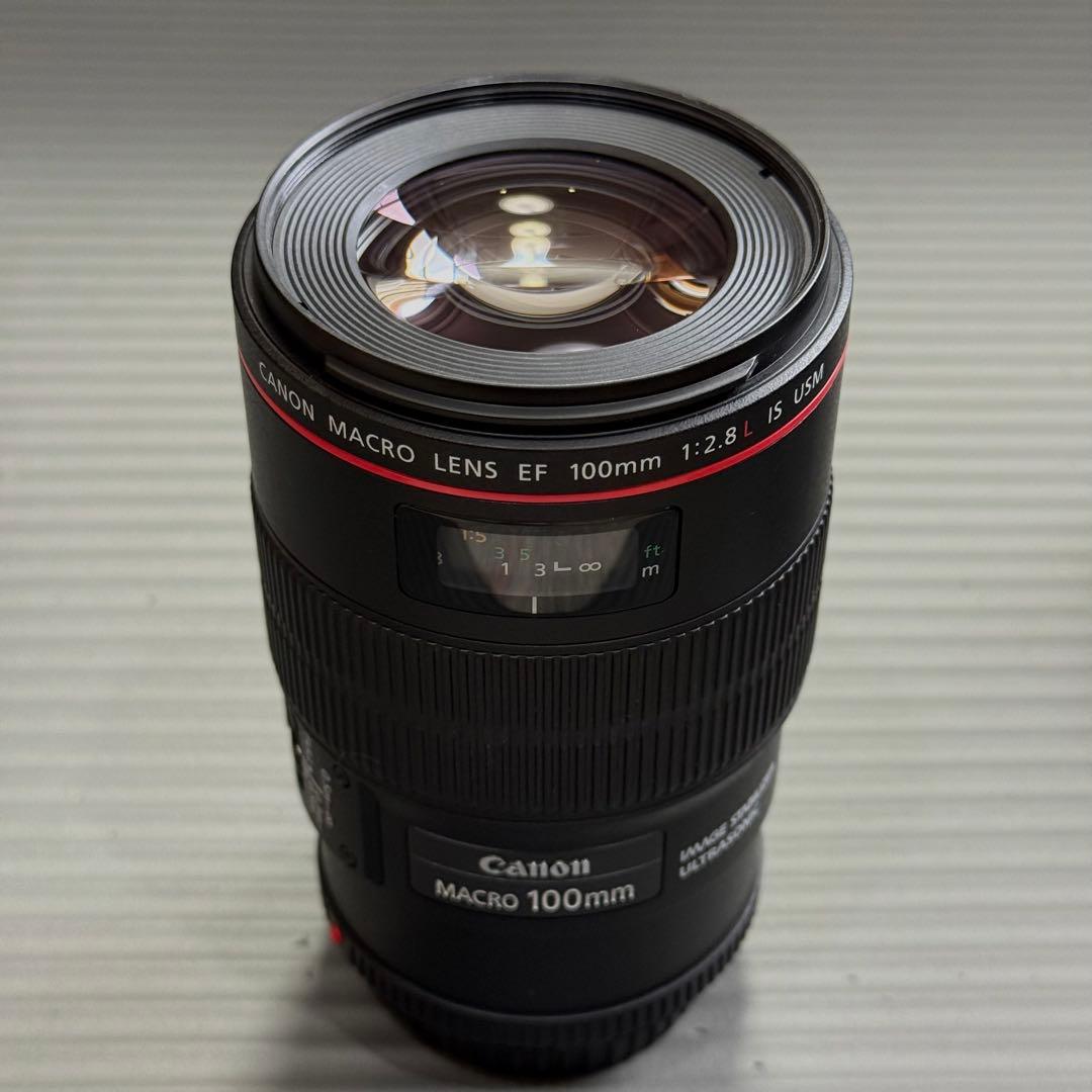 キヤノン Canon EF100mm F2.8Lマクロ IS USM