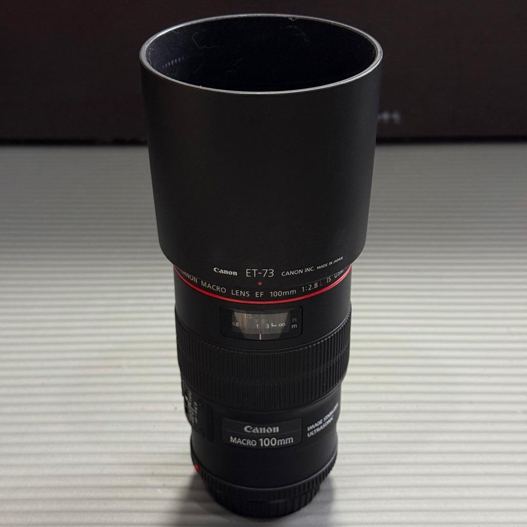 キヤノン Canon EF100mm F2.8Lマクロ IS USM