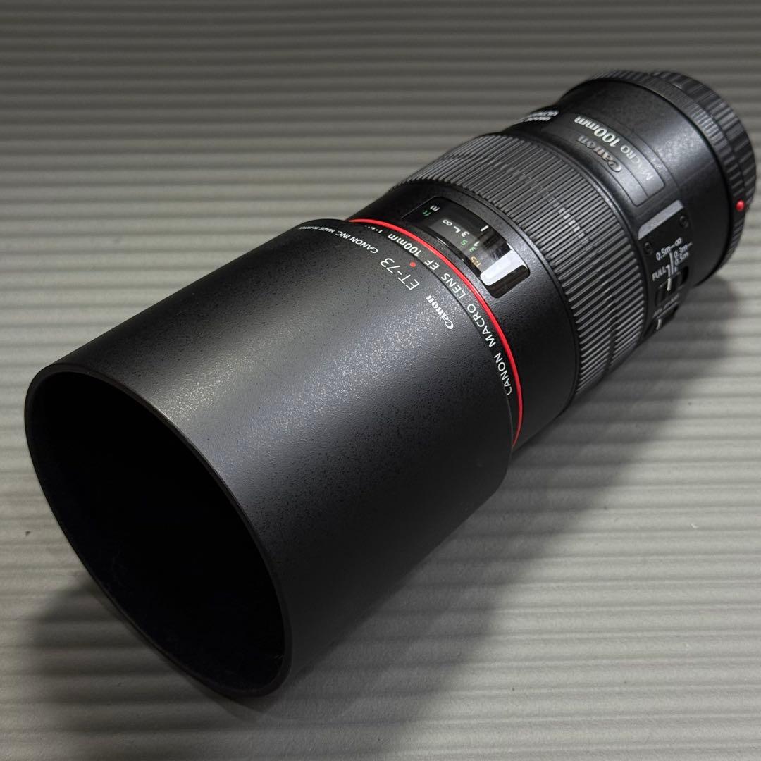 キヤノン Canon EF100mm F2.8Lマクロ IS USM