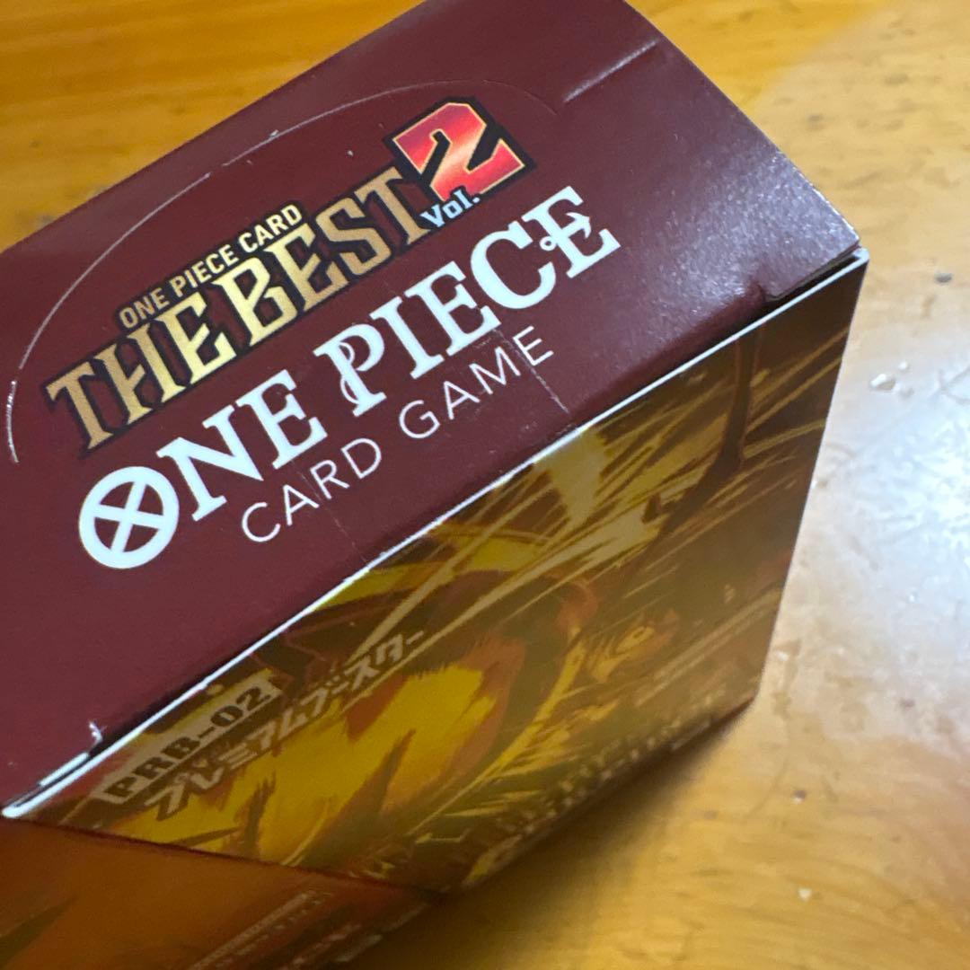 ワンピース　受け継がれる意志　THE BEST2 未開封2BOXセット