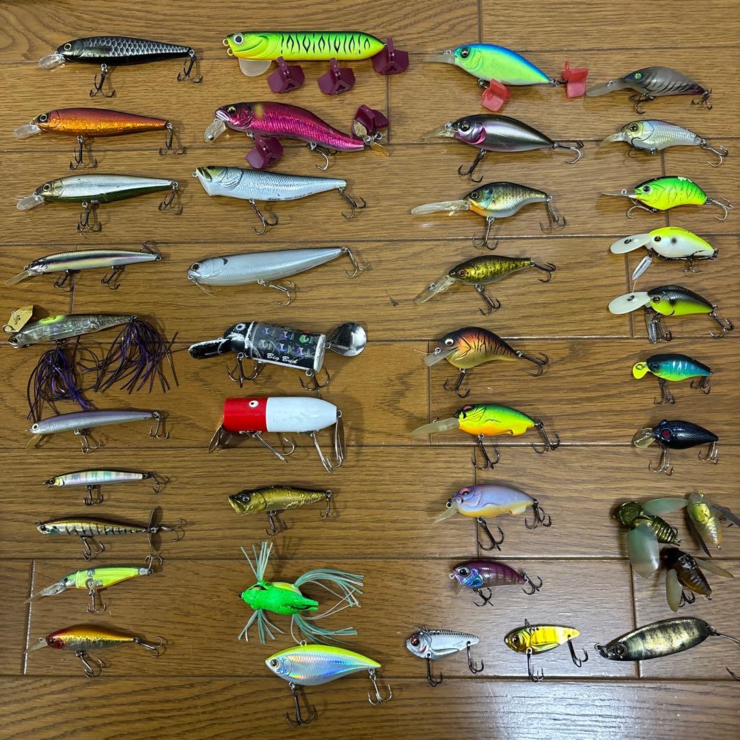 ［バス釣り引退セット］ハードルアーセット 40個