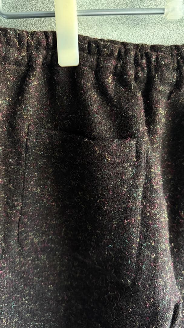 ⭐️d&department うなぎの寝床　もんぺウール100% Sサイズ　焦茶色