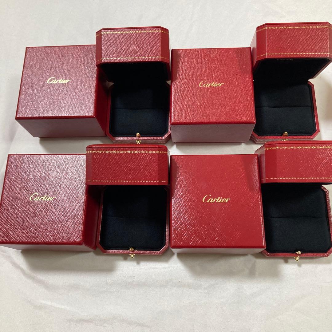 カルティエ　ネックレス　リングケース　空箱　現行品　20個
