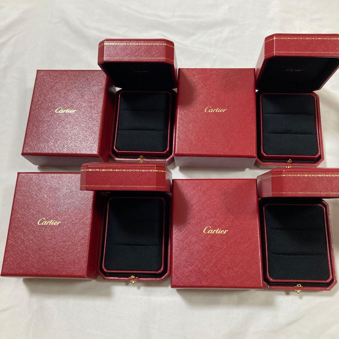 カルティエ　ネックレス　リングケース　空箱　現行品　20個