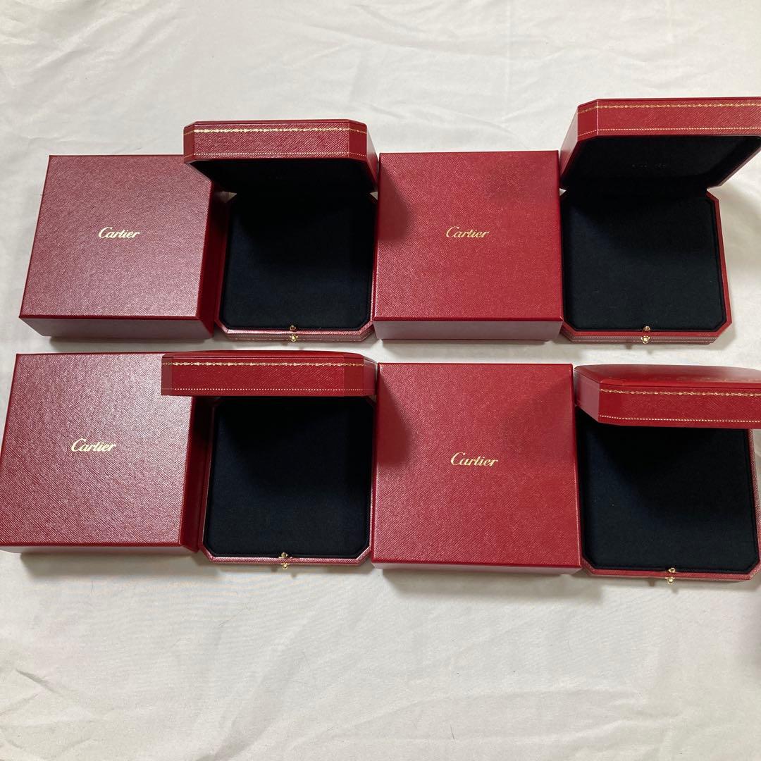 カルティエ　ネックレス　リングケース　空箱　現行品　20個