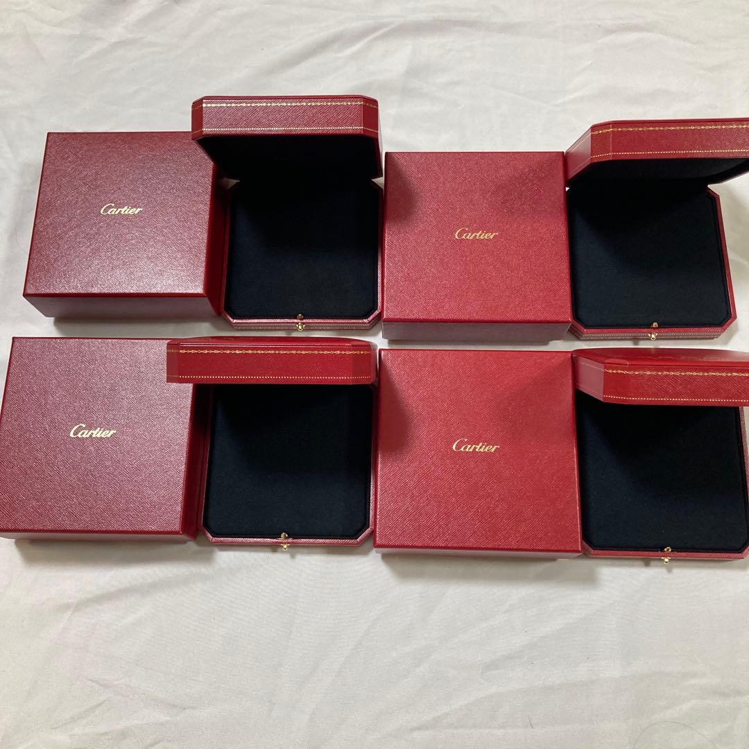 カルティエ　ネックレス　リングケース　空箱　現行品　20個