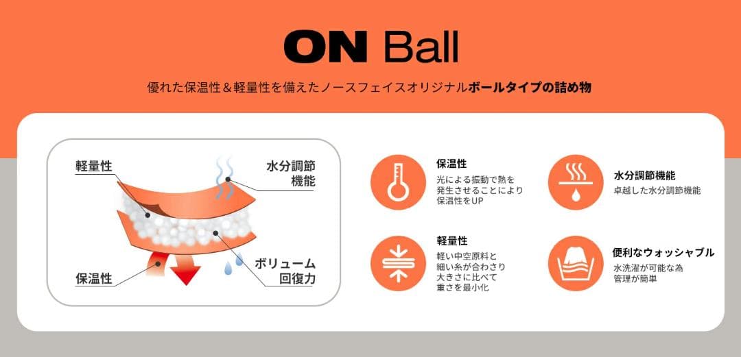 新品韓国 NUPTSE ON BALL(機能綿）ホワイトレーベルダウンＪＫ-Ｌ
