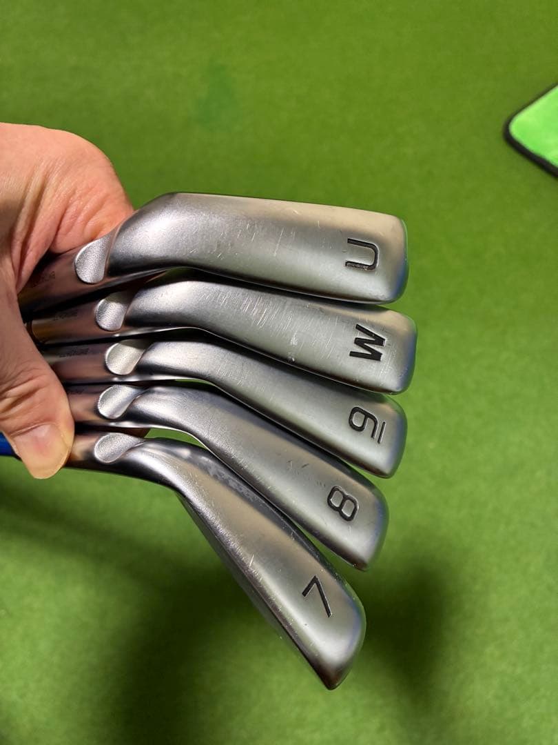 ピンG440 アイアンセット 美品　7、8、9、W、U、 値下げ
