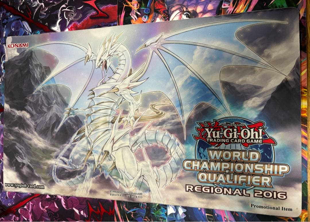 遊戯王 青眼の精霊龍　プレイマット　一枚