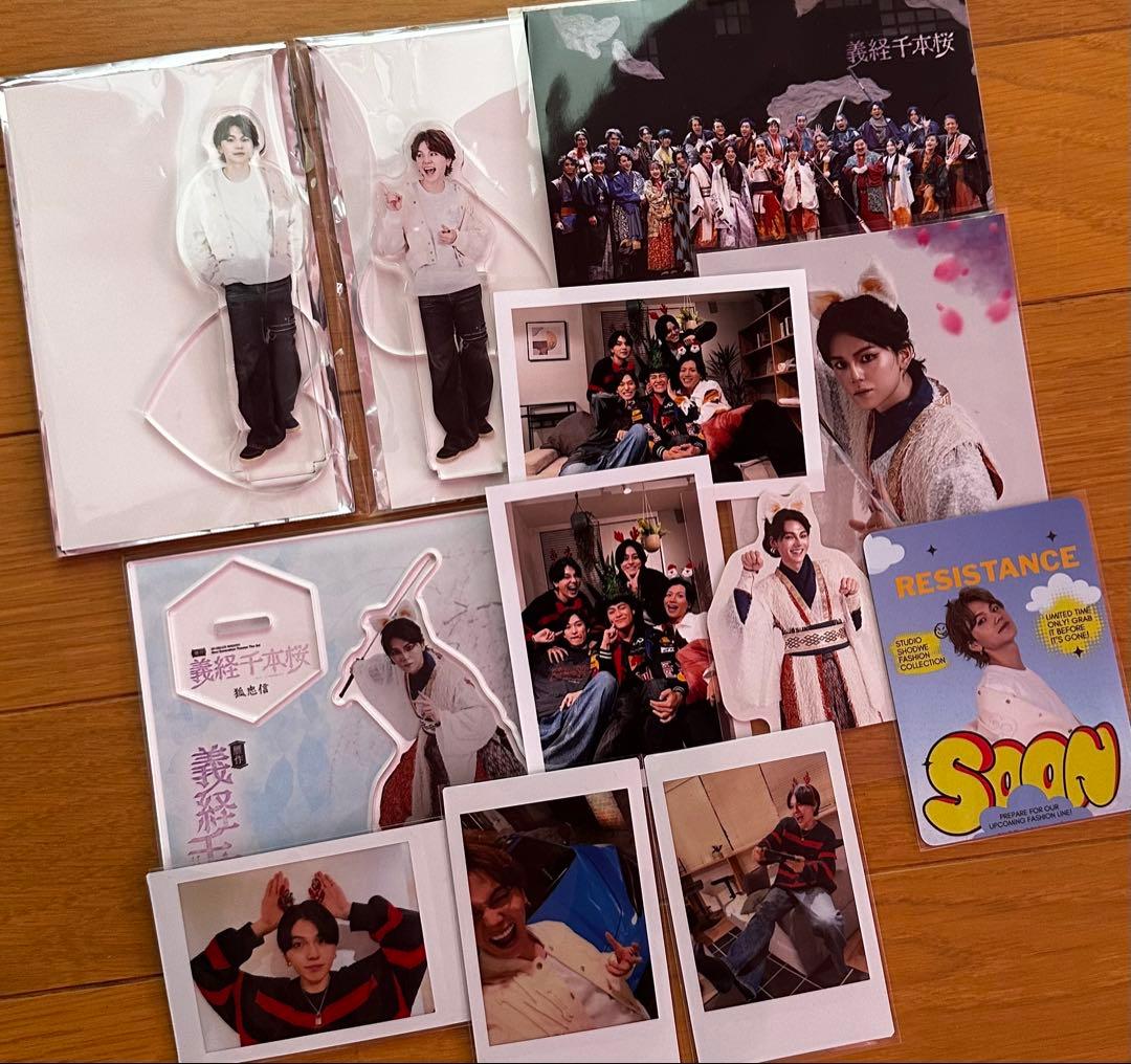 い*屋様 亀田結心　アクスタ　チェキ　ステッカー