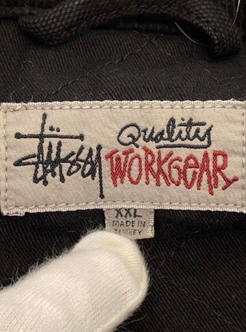 【レアサイズ】stussy WASHED CANVAS JACKET