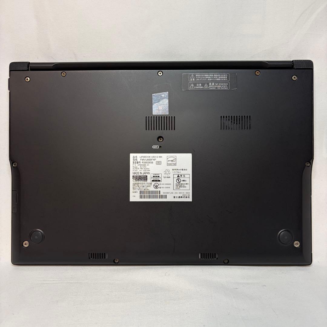 美品 LIFEBOOK U9313/MX 第12世代 i5 LTE搭載 オフィス