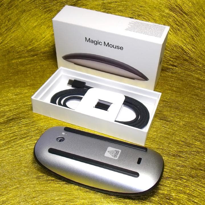 Magic Mouse(USB-C) A3204-black最新マジックマウス黒