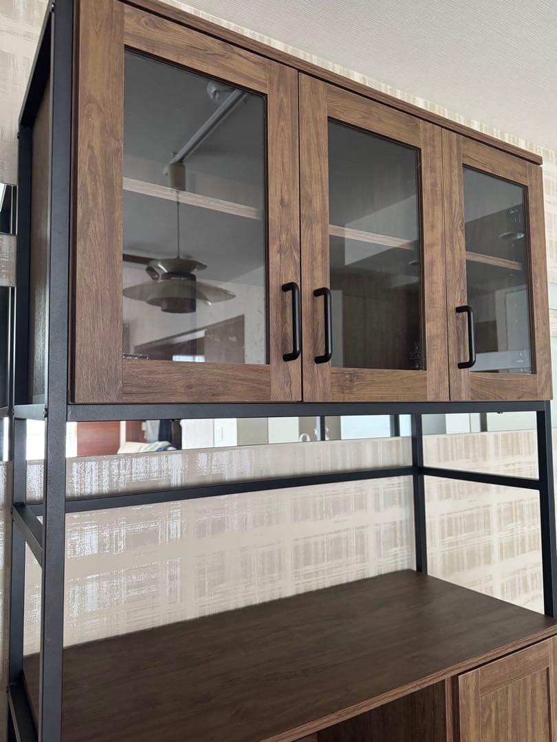 【SHKさま】お洒落で収納力抜群✨ニトリ　ヴィンテージテイスト　キッチンボード