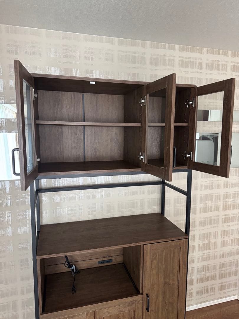 【SHKさま】お洒落で収納力抜群✨ニトリ　ヴィンテージテイスト　キッチンボード