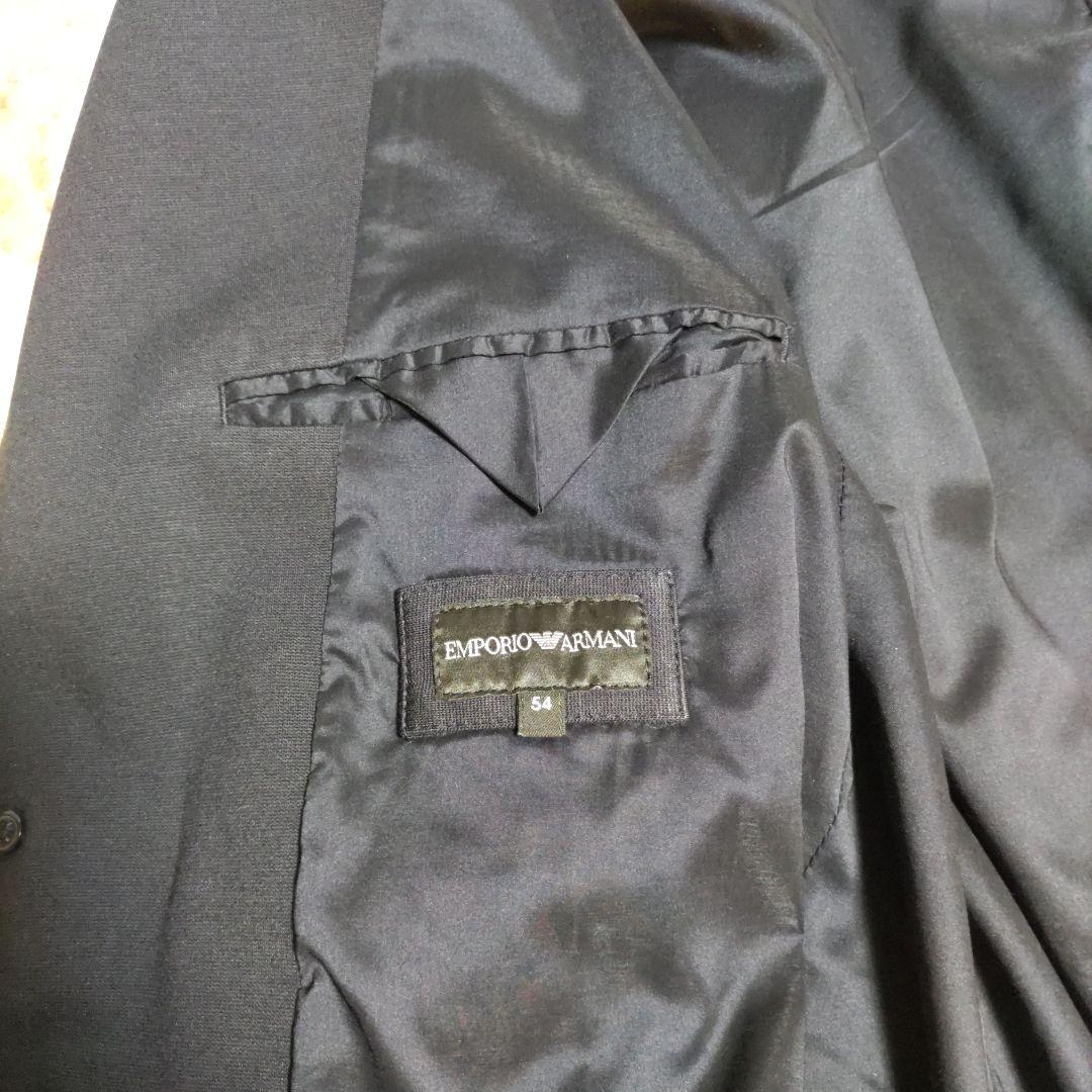 エンポリオアルマーニ ネイビー ジャージー ジャケット