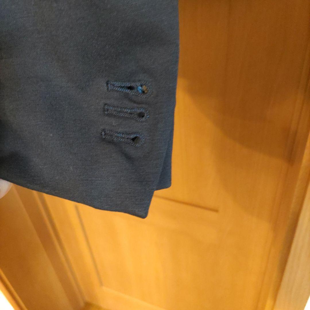 エンポリオアルマーニ ネイビー ジャージー ジャケット