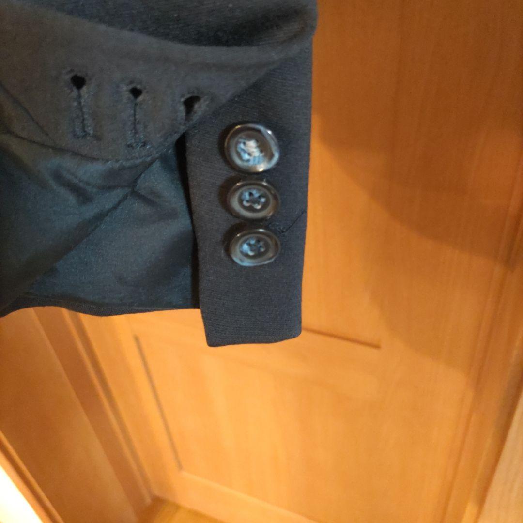 エンポリオアルマーニ ネイビー ジャージー ジャケット