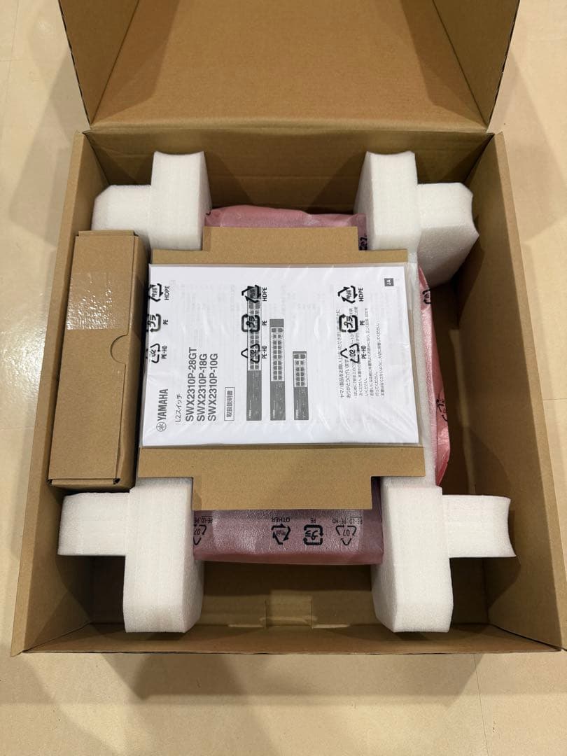 YAMAHA SWX2310P-10G L2 Switch 新品未使用