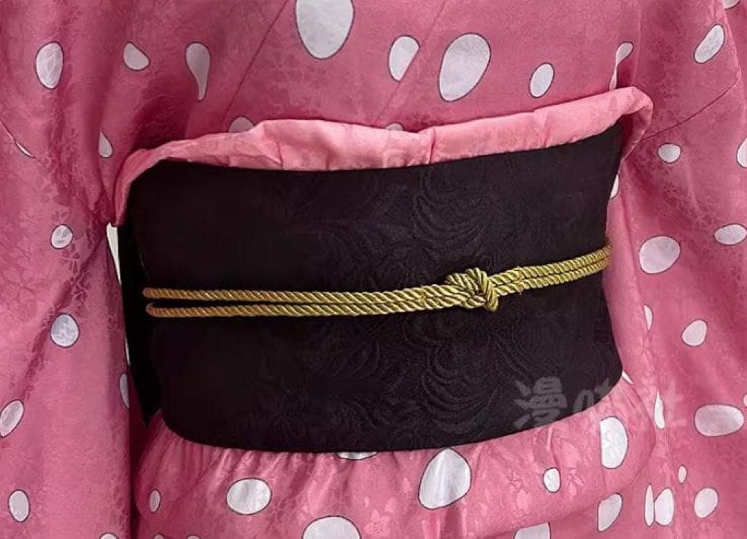 は*む様 鬼滅の刃 恋雪 コスプレ 衣装 ＆ 恋雪 ヘアクリップ ピン 髪飾り