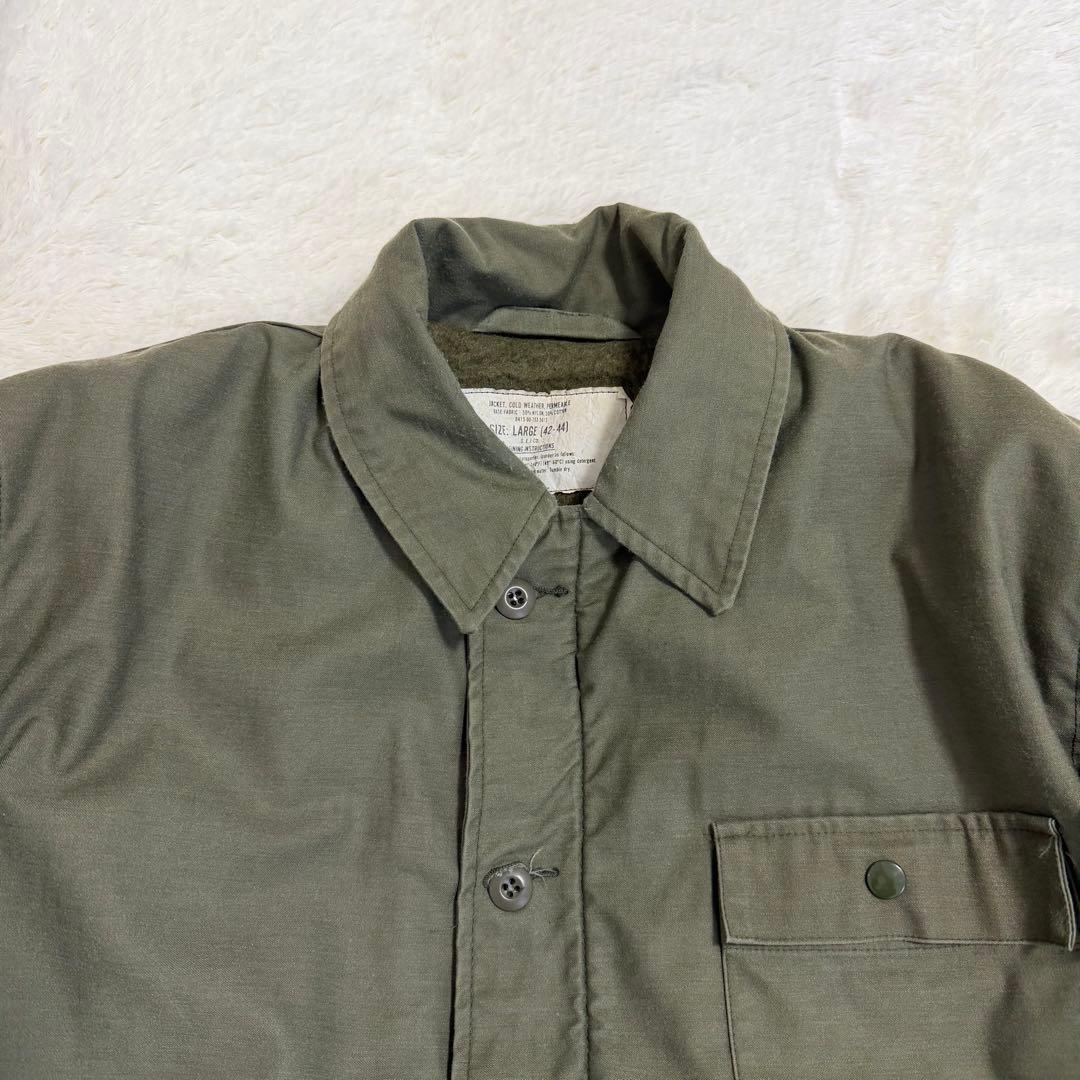 【値下】 US NAVY A-2 デッキジャケット　アメリカ海軍　実物　後期