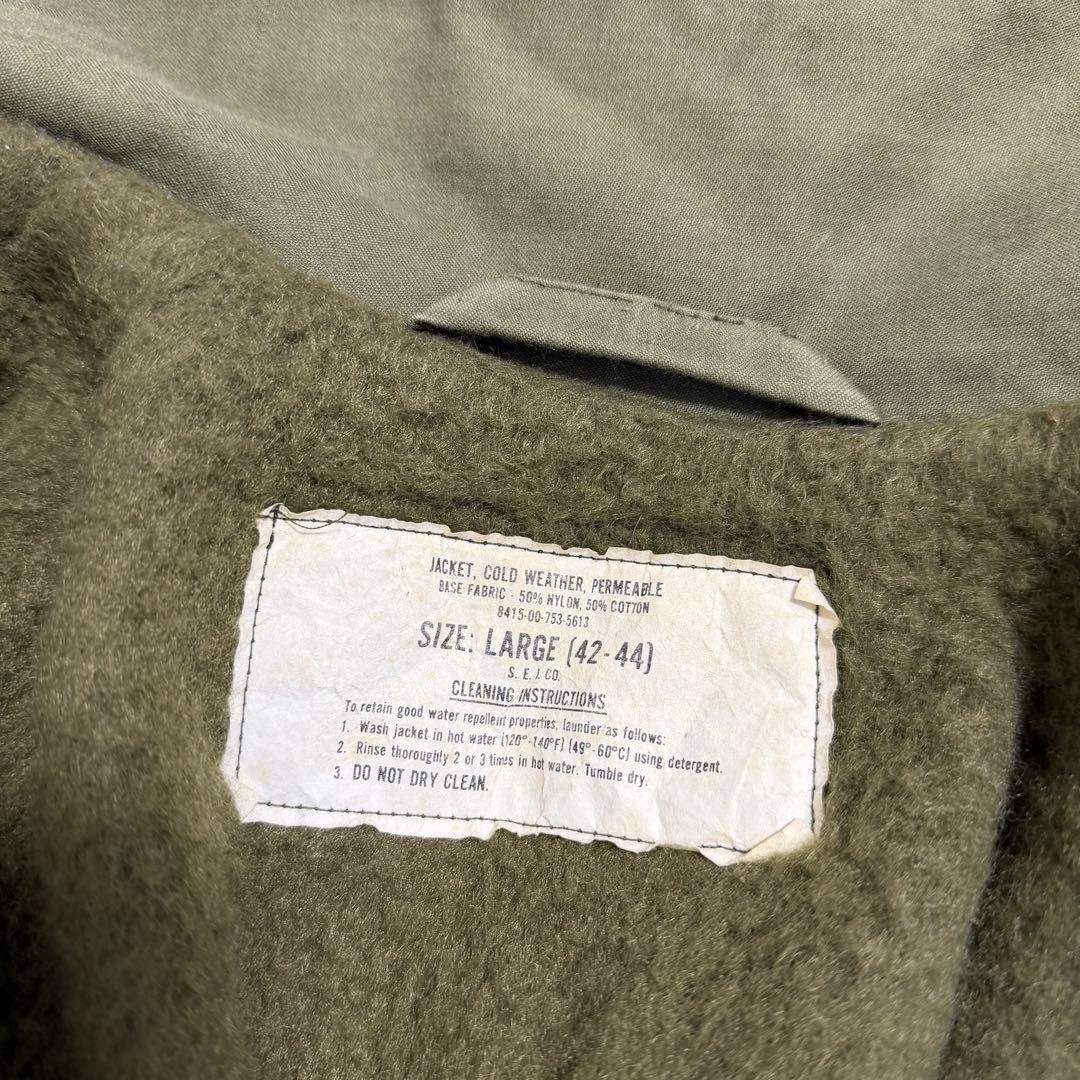 【値下】 US NAVY A-2 デッキジャケット　アメリカ海軍　実物　後期