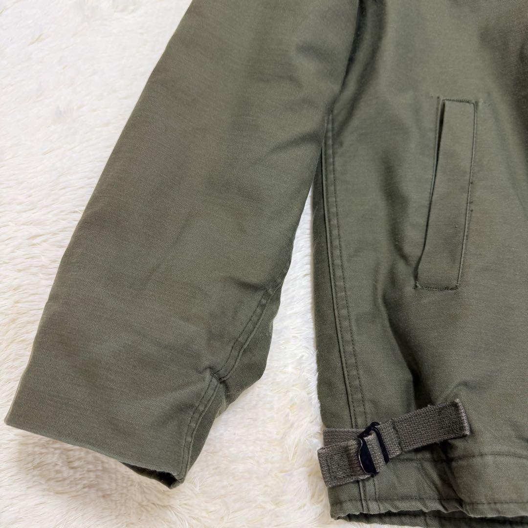 【値下】 US NAVY A-2 デッキジャケット　アメリカ海軍　実物　後期