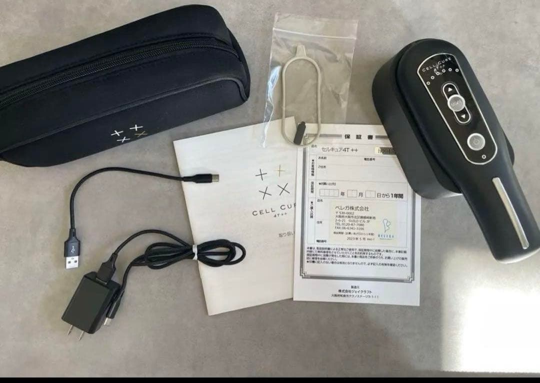 セルキュア4T++（プラスプラス） ベレガ　美顔器　最新版　美品