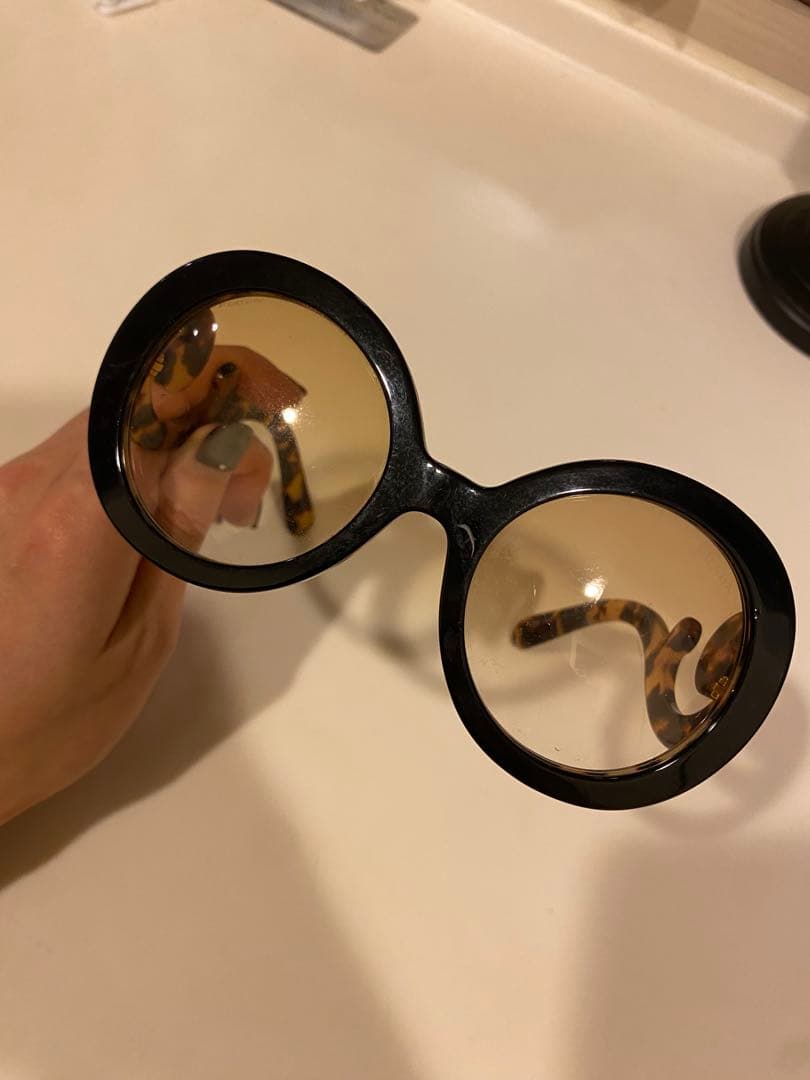 PRADA ミニマル バロック サングラス 鼈甲