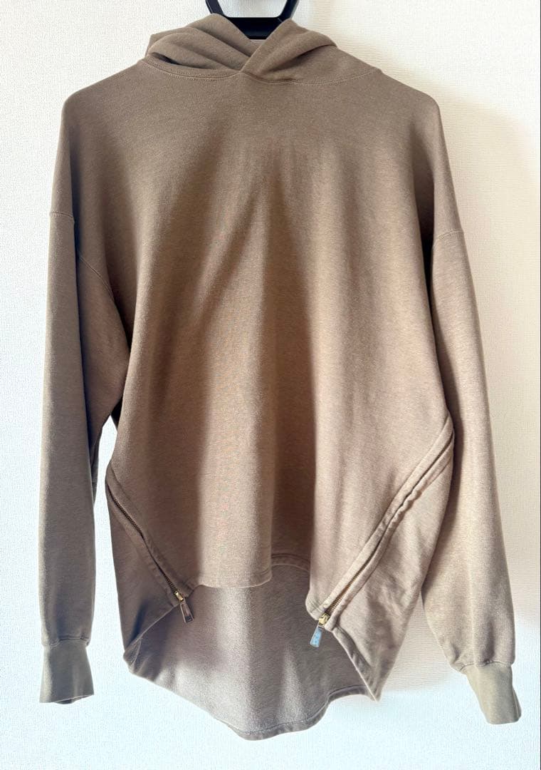 美品Americanaベージュ フード付きパーカー