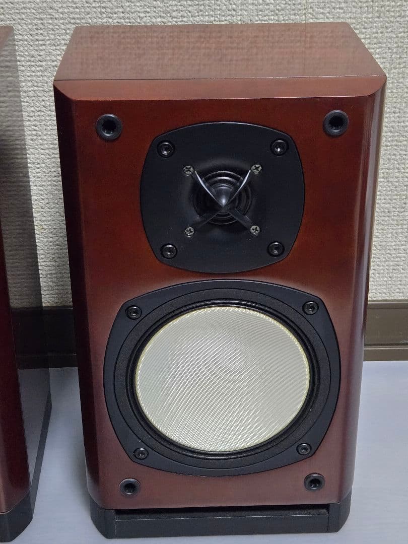 ONKYO オンキヨー スピーカー D-508M ペア 木目調 説明書付