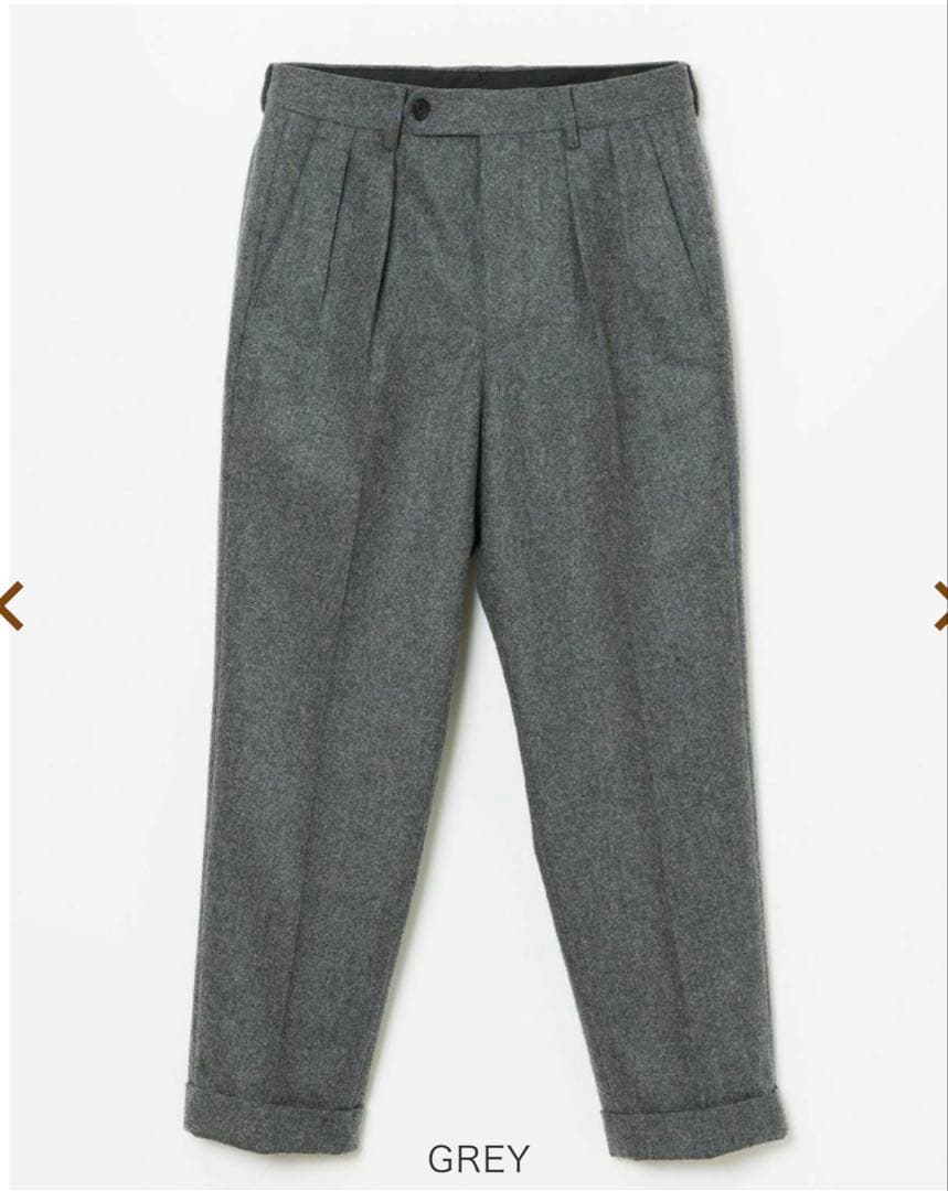 BRITISH MADE オフィサーパンツ ポーツマス フランネル