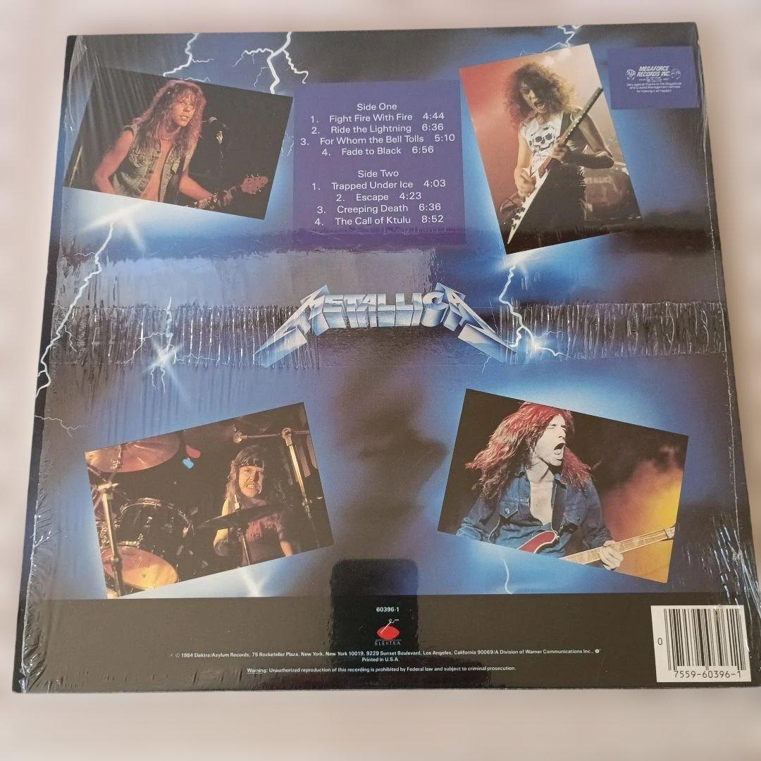 LLICA 輸入盤LP Ride The Lightning