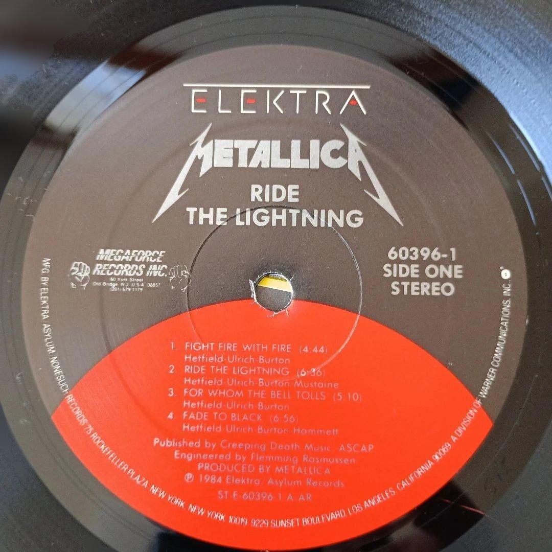 LLICA 輸入盤LP Ride The Lightning