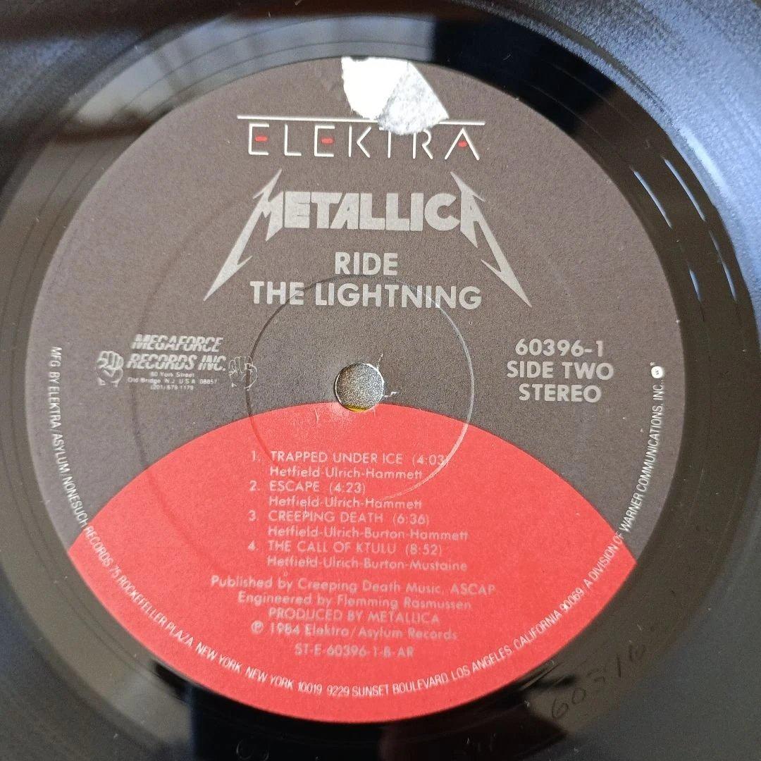 LLICA 輸入盤LP Ride The Lightning