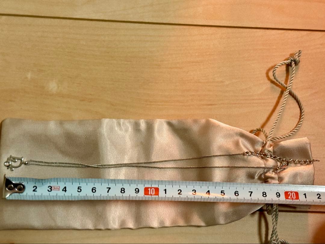 【希少】Dior シルバー ロゴネックレス　CD ロゴ