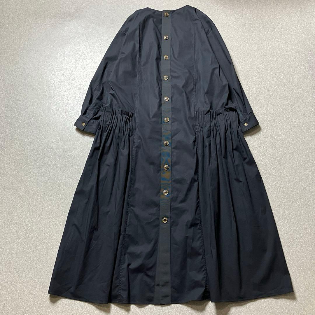 [美品✨23年モデル]セオリーリュクス ロングワンピース SIGRID ギャザー