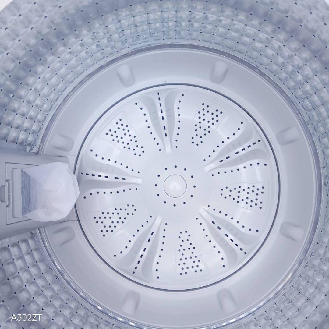 B030 送料設置無料　ハイアールシルバーデザイン　最新モデル　洗濯機　5.5㌔