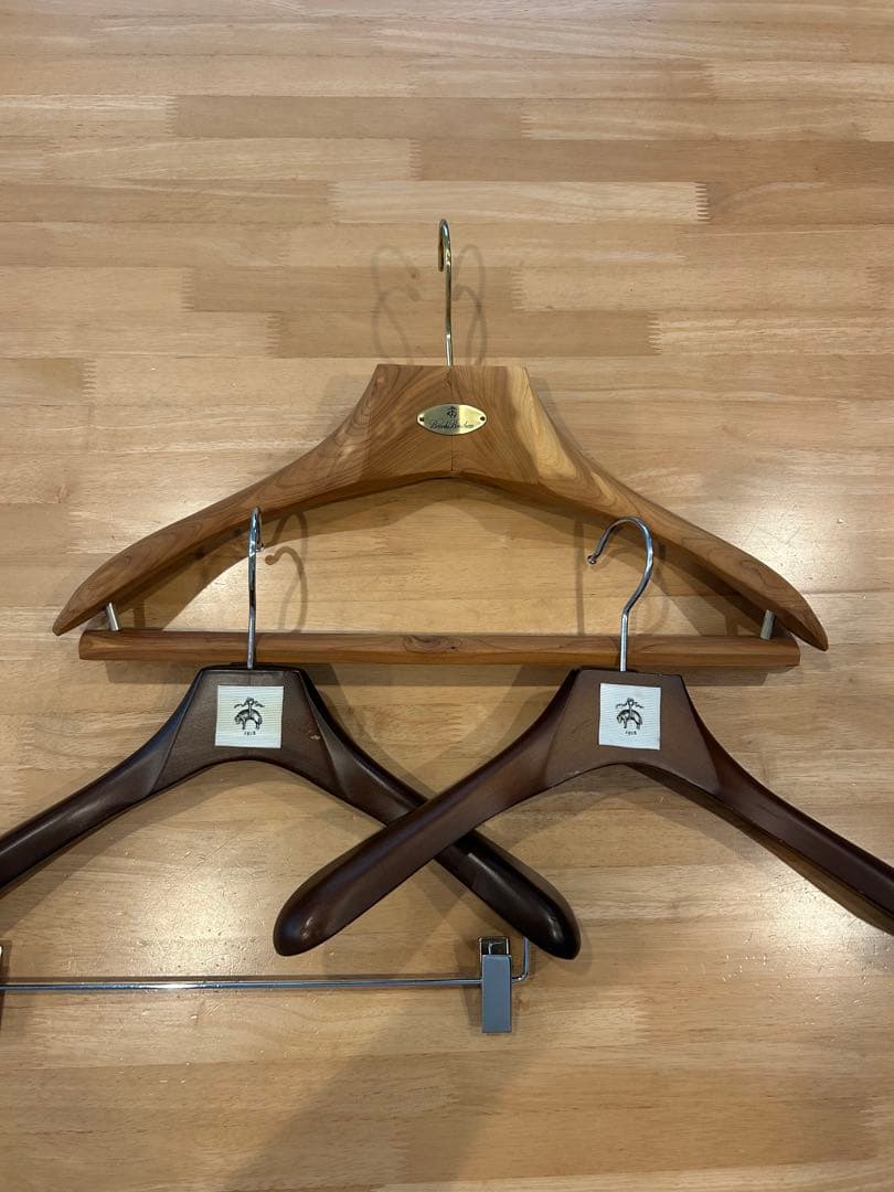 ブルックスブラザーズハンガー　3本セット
