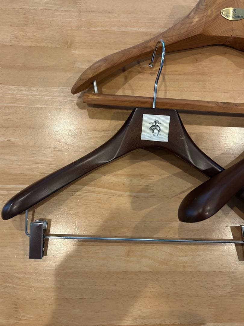 ブルックスブラザーズハンガー　3本セット