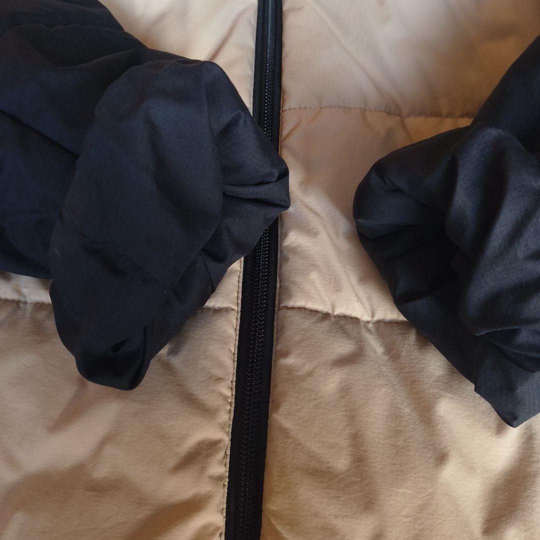 ろみTHE NORTH FACE フード付きダウンジャケット　リバーシブル