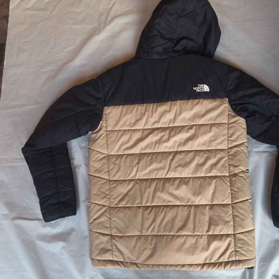 ろみTHE NORTH FACE フード付きダウンジャケット　リバーシブル
