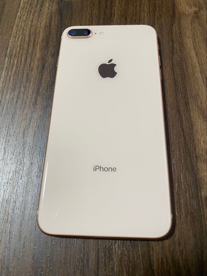 最大容量100％ SIMフリー iPhone 8 Plus ゴールド 64GB