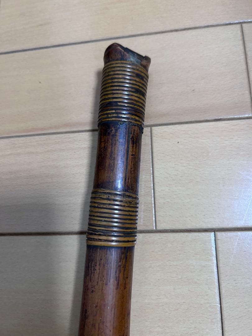 古い尺八　長さ57.5cm 明暗流？　古美術