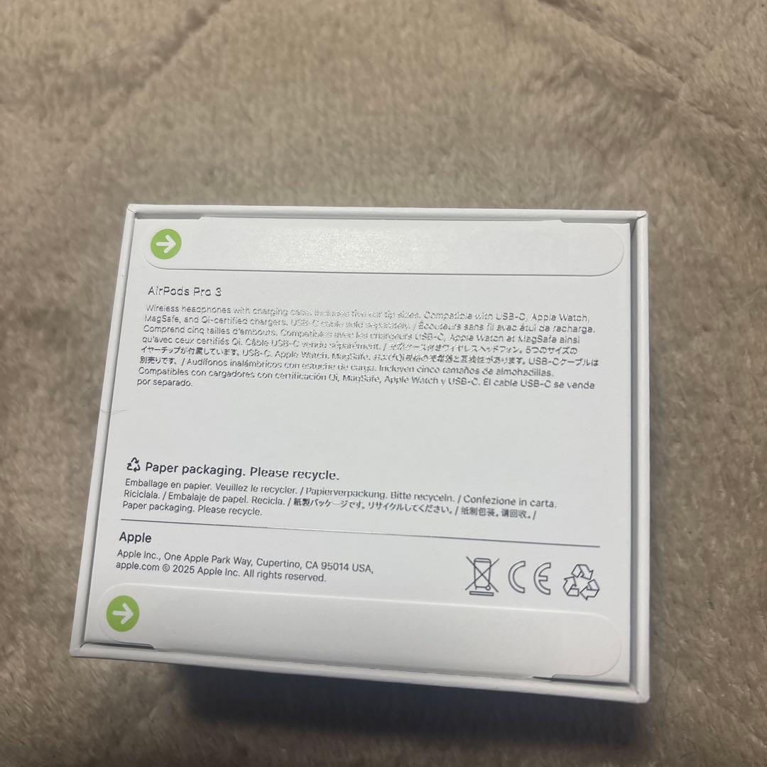 【新品未使用品】　Apple AirPods Pro 3