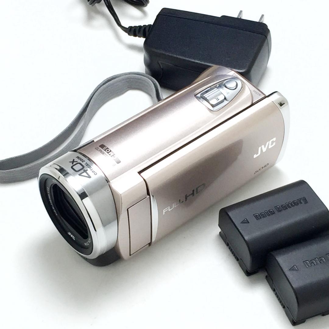きれい JVC HD エブリオ GZ-E180-N バッテリー2個付