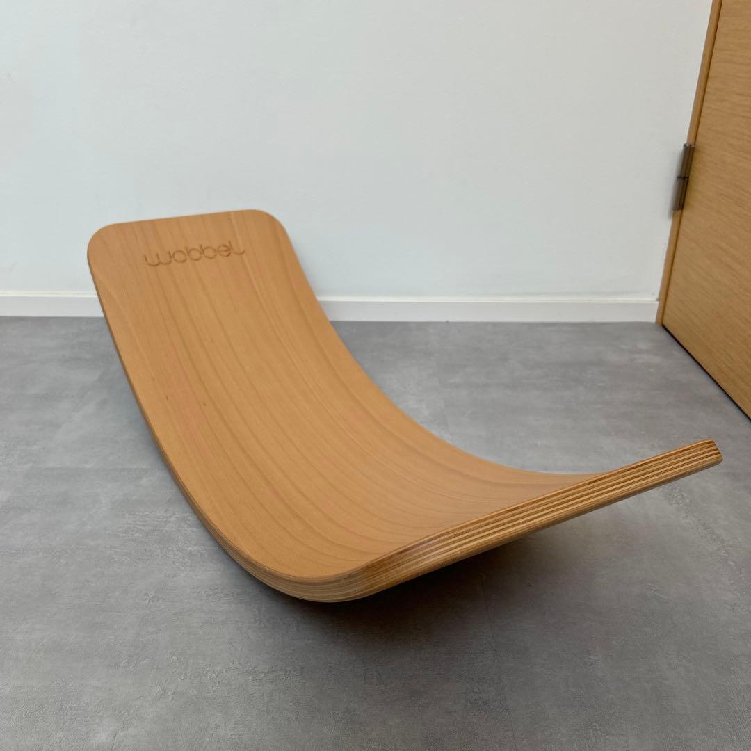 【菜の花さま】★wobbel バランスボード オリジナル 木製 ウォーベル