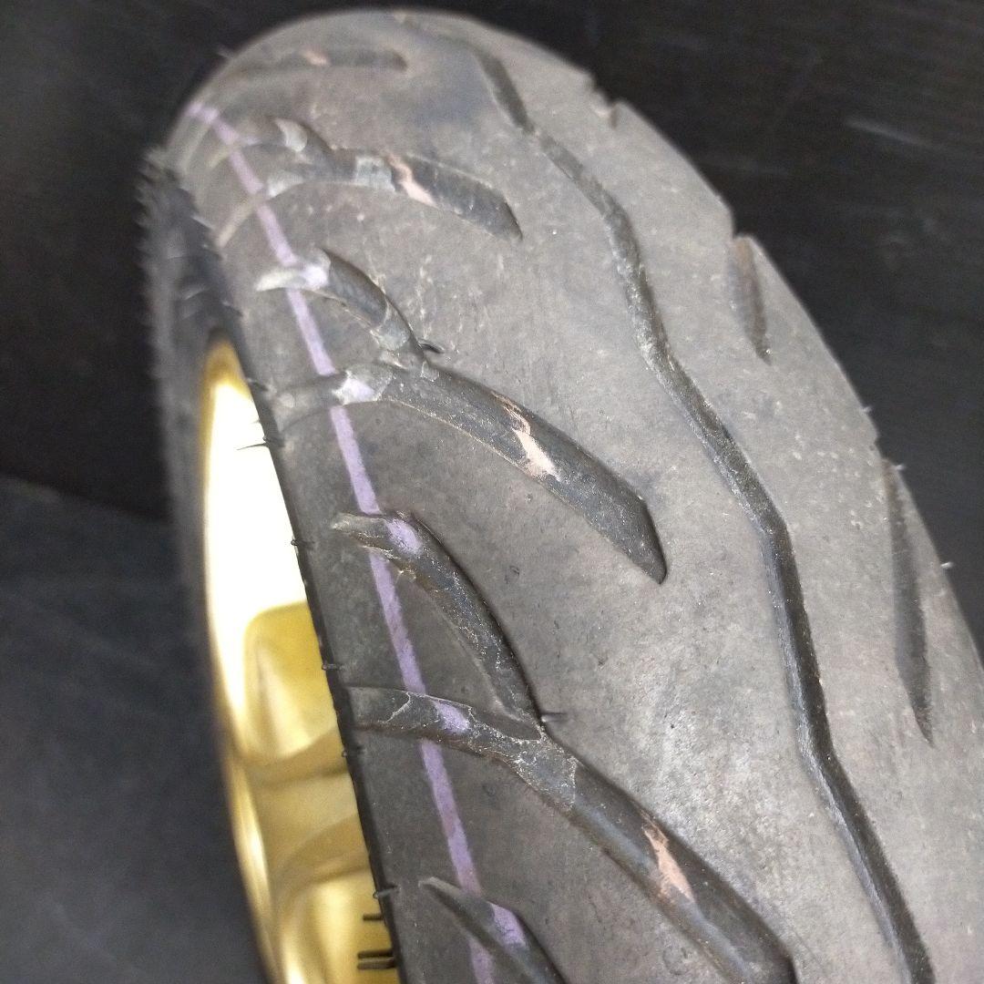 ★10　ヤマハ　JOG ZR SA39J　前後ホイール　キャスト　ゴールド