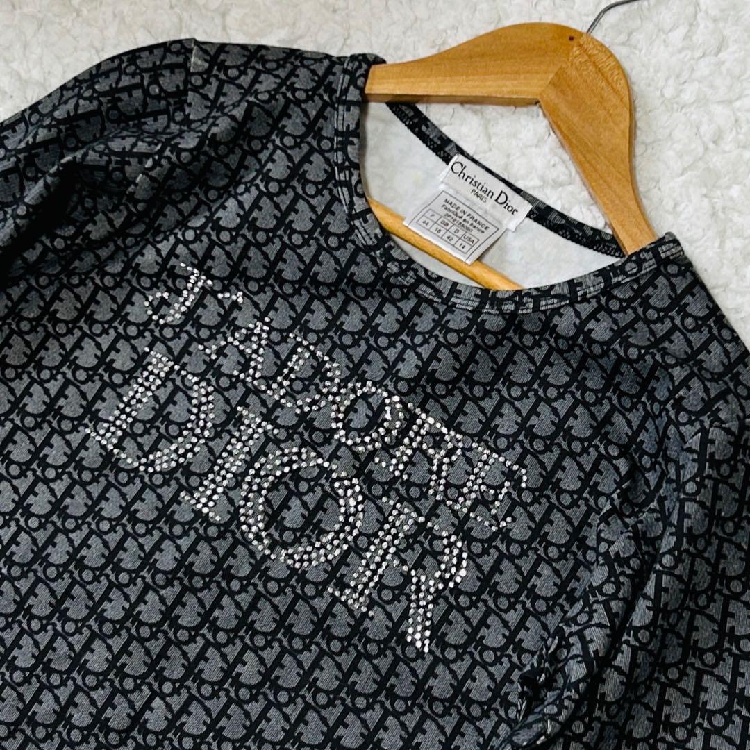 新品同様✨クリスチャンディオールM位ジョンガリアーノラインストーントロッター