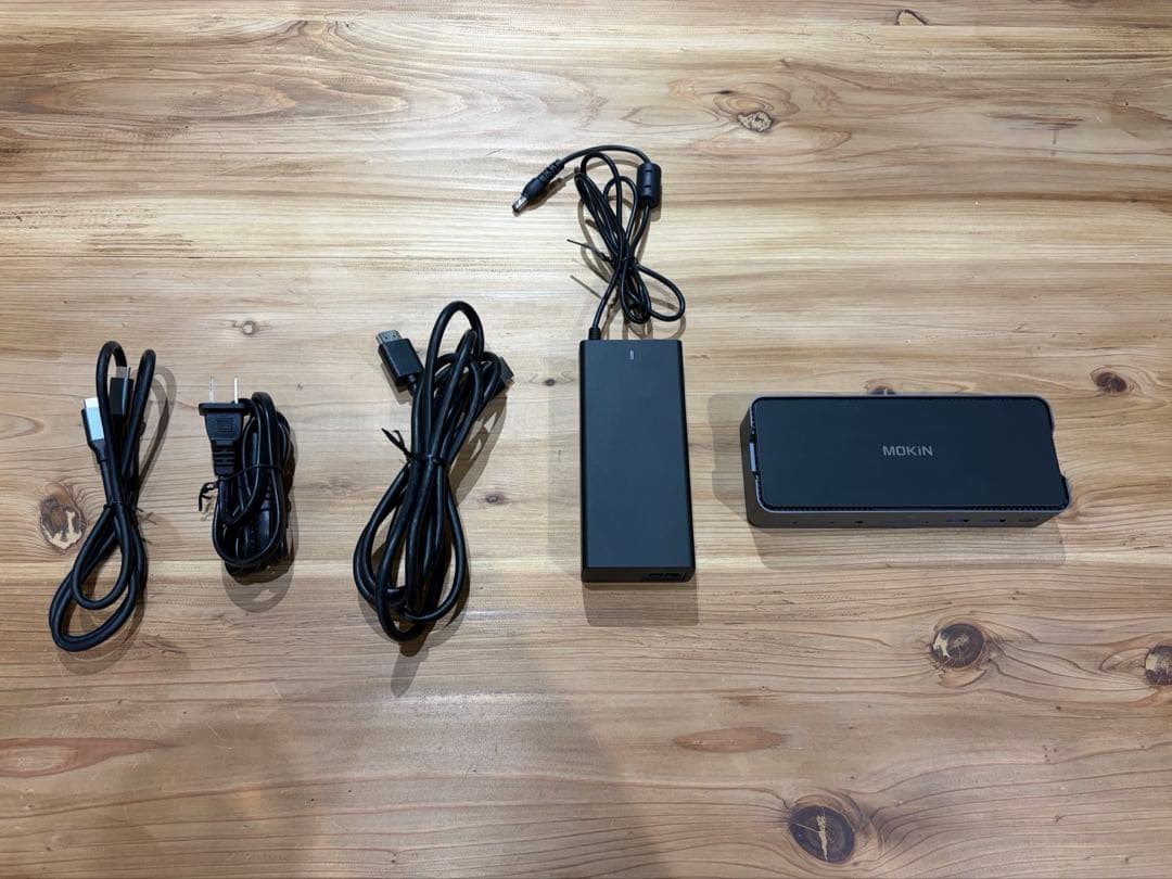 MOKiN USB-C ドッキングステーション 2HDMI+DP 14in1
